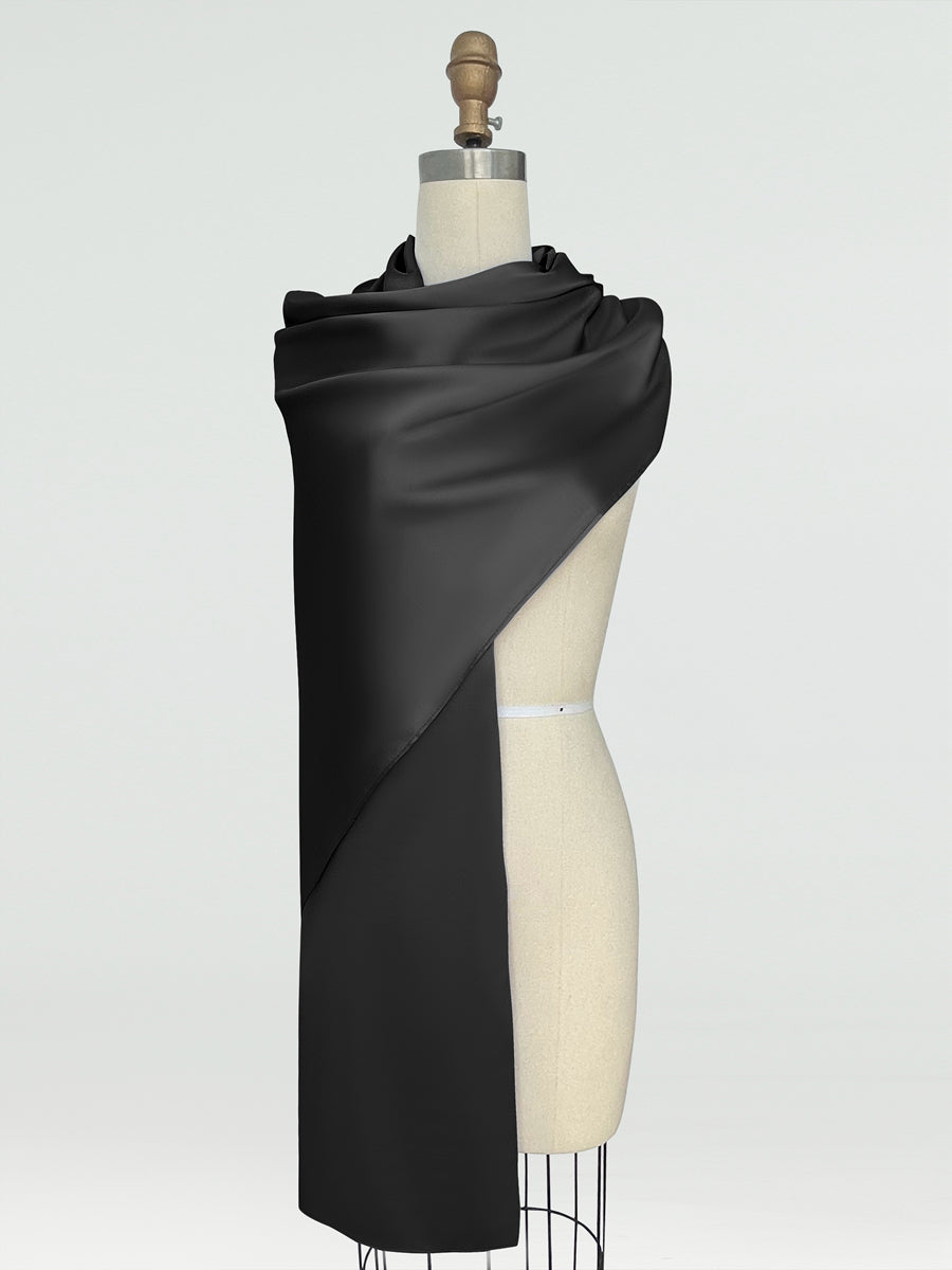(45x225cm) Xales e Bandagens de Cetim de Seda para Mulheres