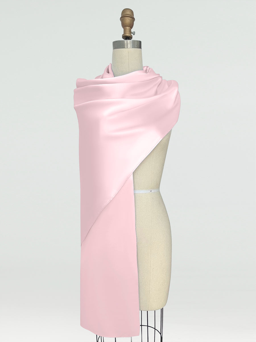 (45x225cm) Xales e Bandagens de Cetim de Seda para Mulheres