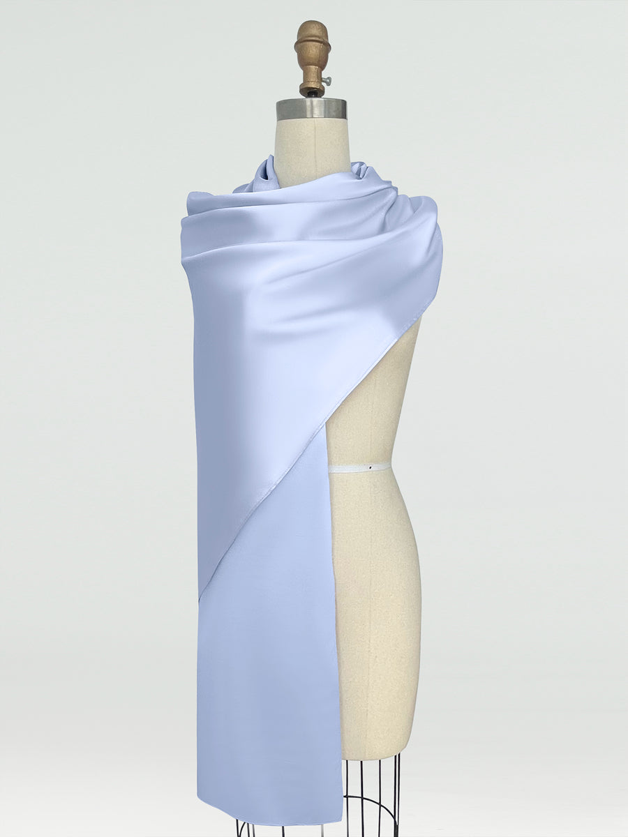 (45x225cm) Xales e Bandagens de Cetim de Seda para Mulheres