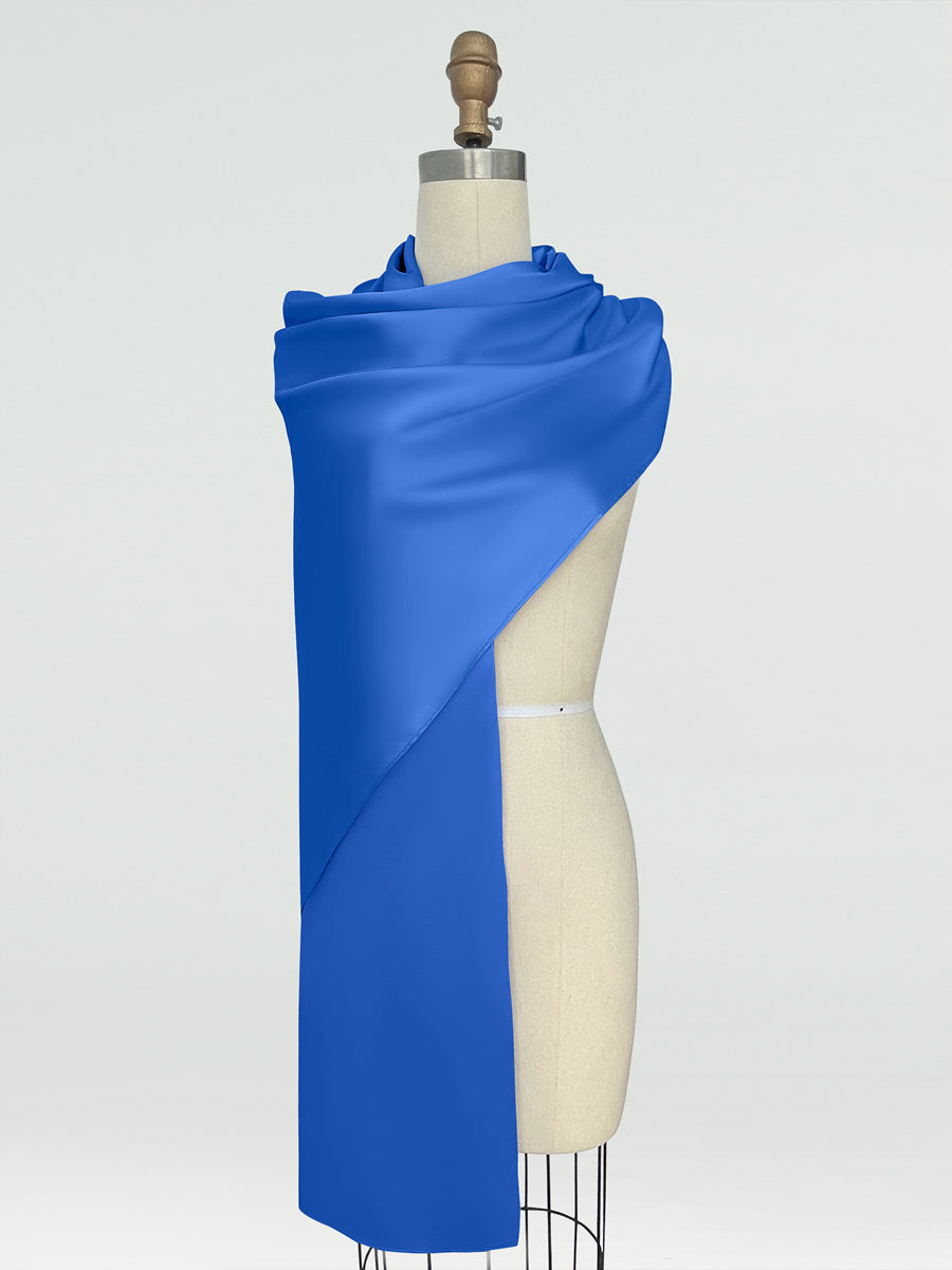 (45x225cm) Xales e Bandagens de Cetim de Seda para Mulheres