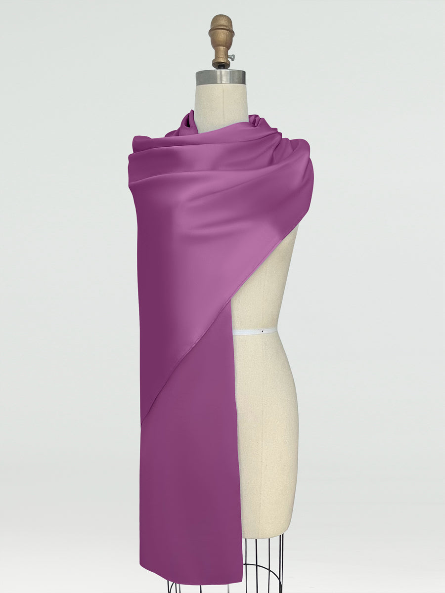 (45x225cm) Xales e Bandagens de Cetim de Seda para Mulheres