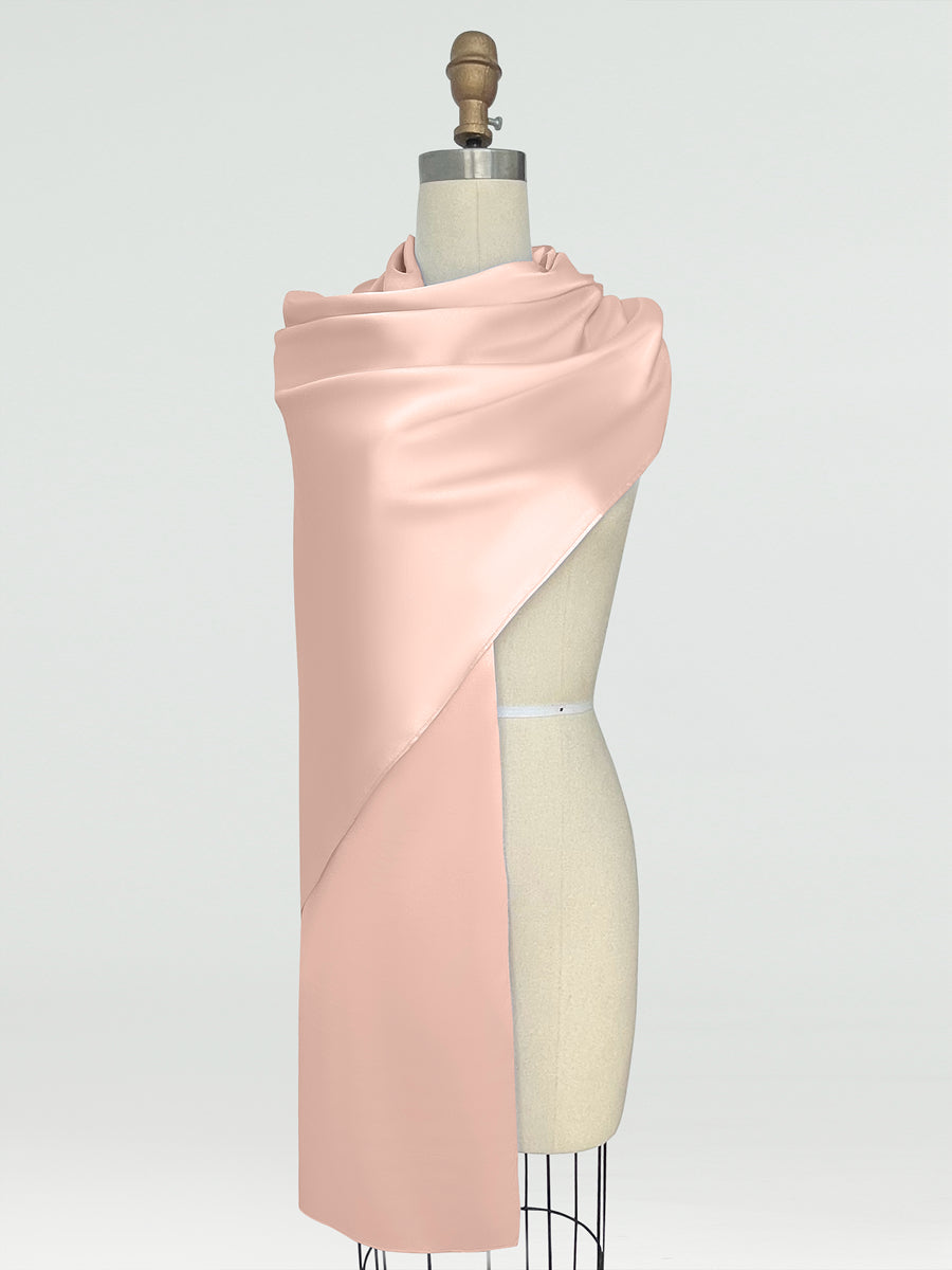(45x225cm) Xales e Bandagens de Cetim de Seda para Mulheres