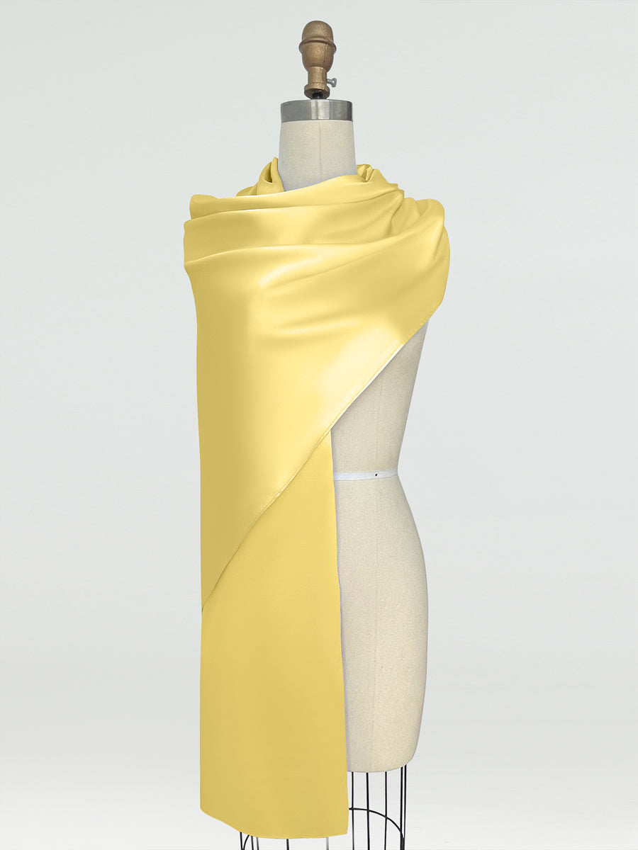 (45x225cm) Xales e Bandagens de Cetim de Seda para Mulheres