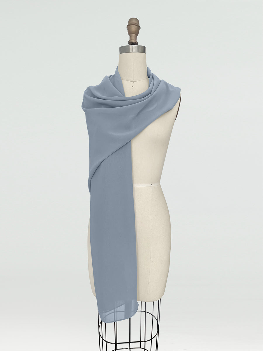 (45x225cm) Xales e Bandagens de Chiffon para Mulheres