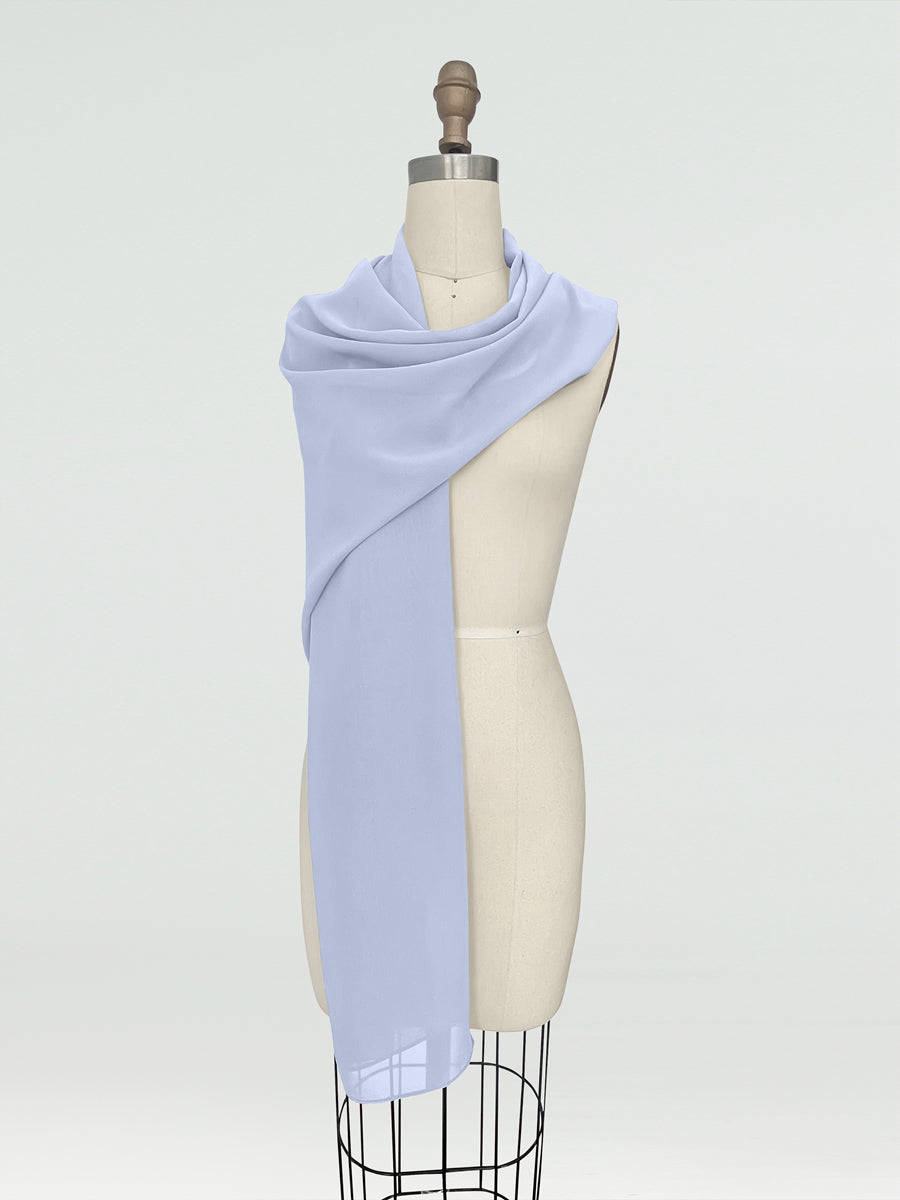 (45x225cm) Xales e Bandagens de Chiffon para Mulheres