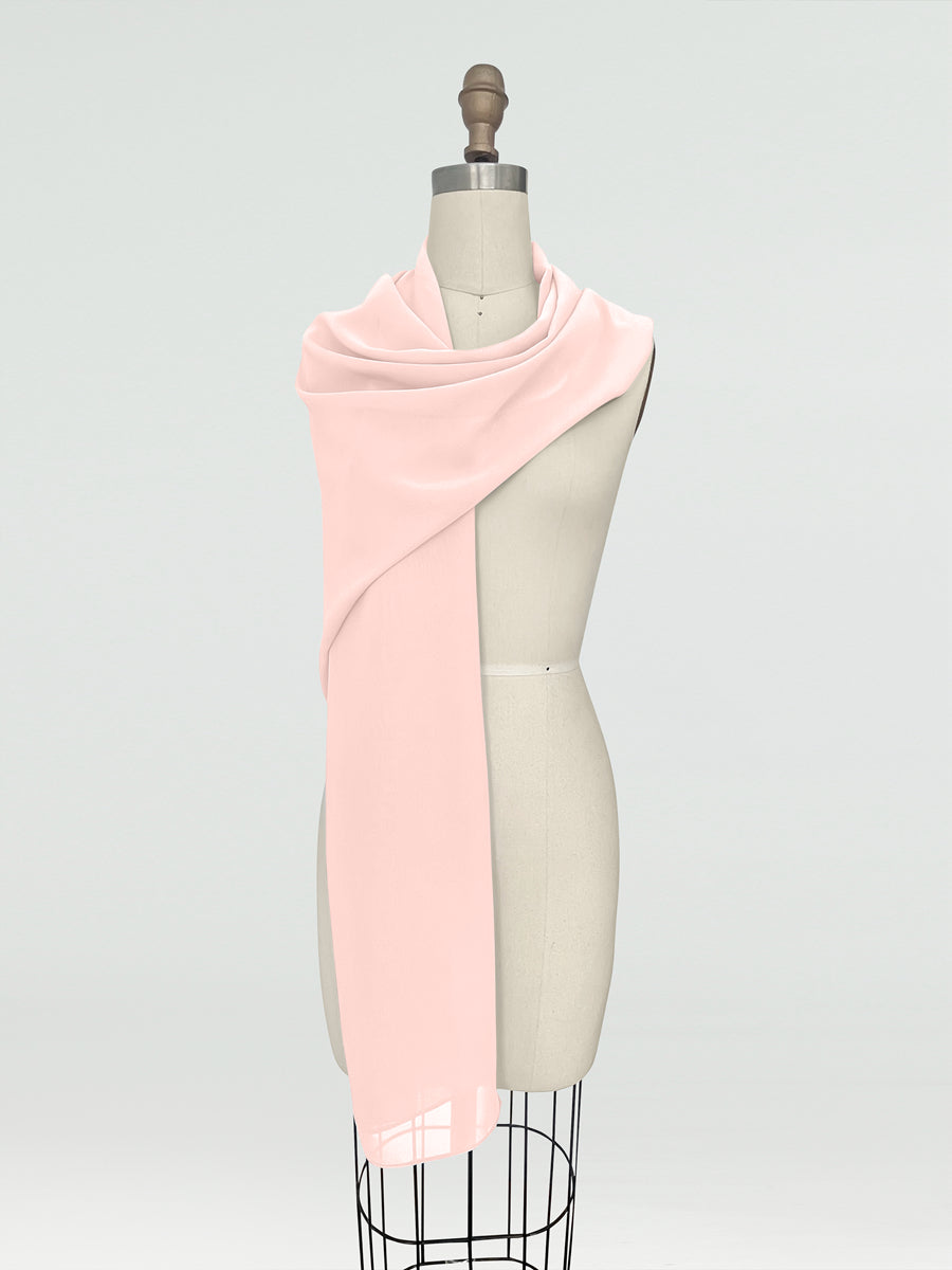 (45x225cm) Xales e Bandagens de Chiffon para Mulheres