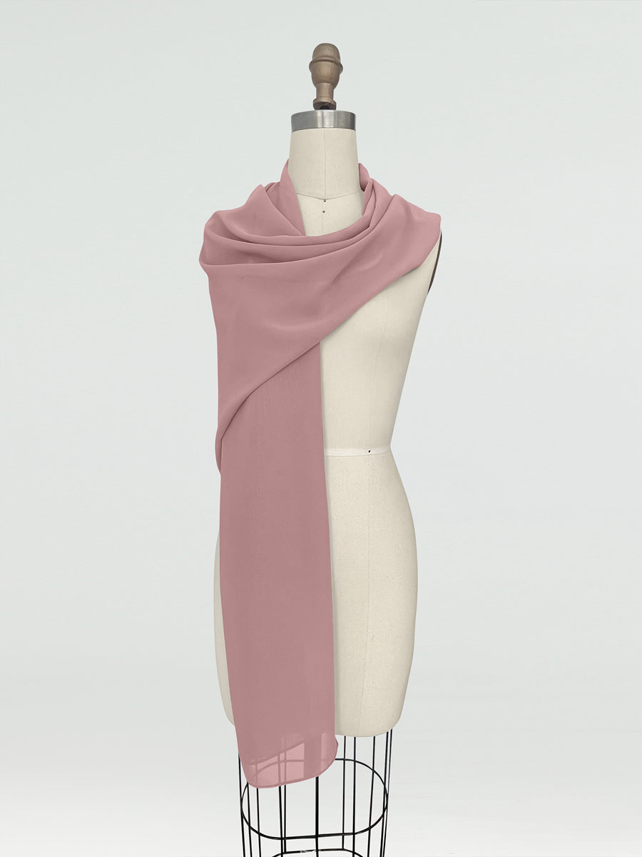 (45x225cm) Xales e Bandagens de Chiffon para Mulheres