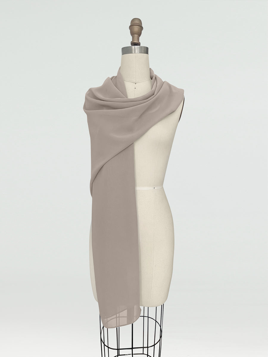(45x225cm) Xales e Bandagens de Chiffon para Mulheres