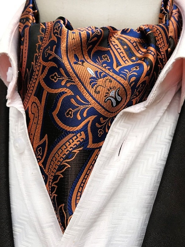 Cachecol Estilo Vintage em Gravata para Homens