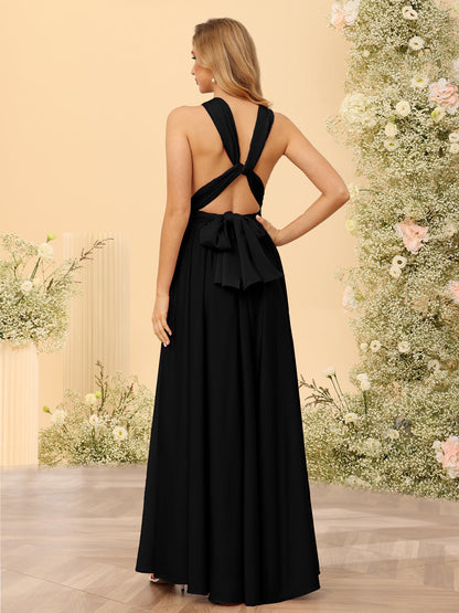 Vestidos Maxi Infinitos Conversíveis Multidirecionais Femininos
