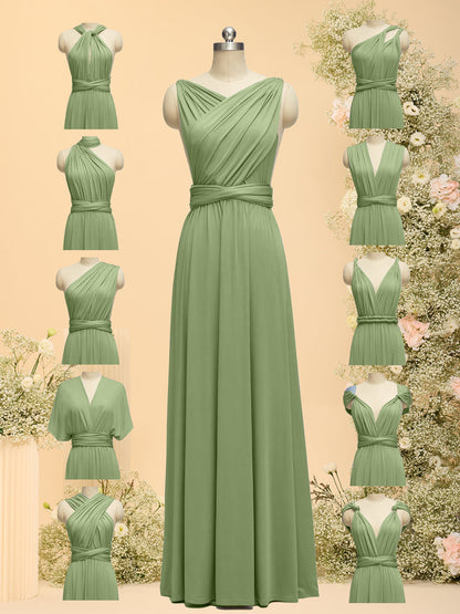 Vestidos Maxi Infinitos Conversíveis Multidirecionais Femininos
