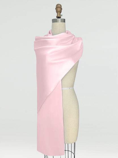 (45x225cm) Xales e Bandagens de Cetim de Seda para Mulheres