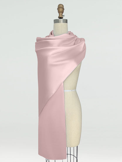 (45x225cm) Xales e Bandagens de Cetim de Seda para Mulheres