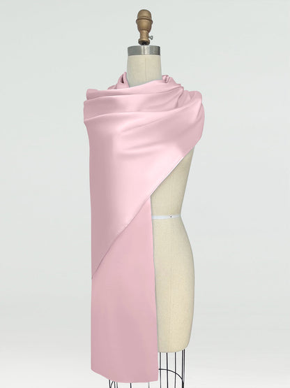(45x225cm) Xales e Bandagens de Cetim de Seda para Mulheres