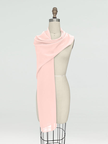 (45x225cm) Xales e Bandagens de Chiffon para Mulheres