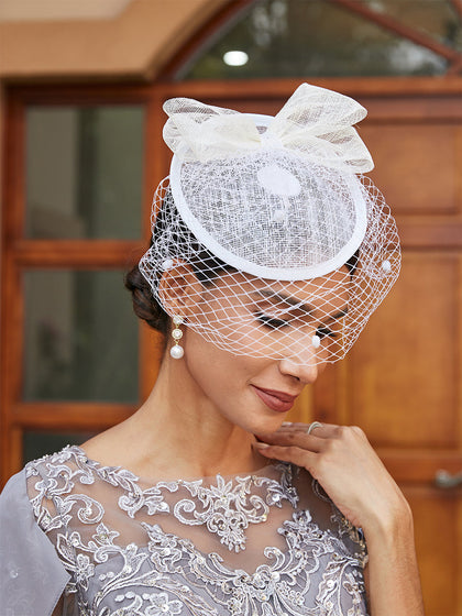 Fascinadores Elegantes em Tule com Laço