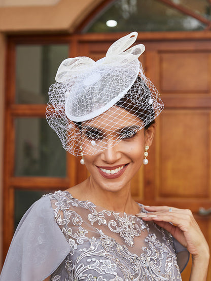 Fascinadores Elegantes em Tule com Laço